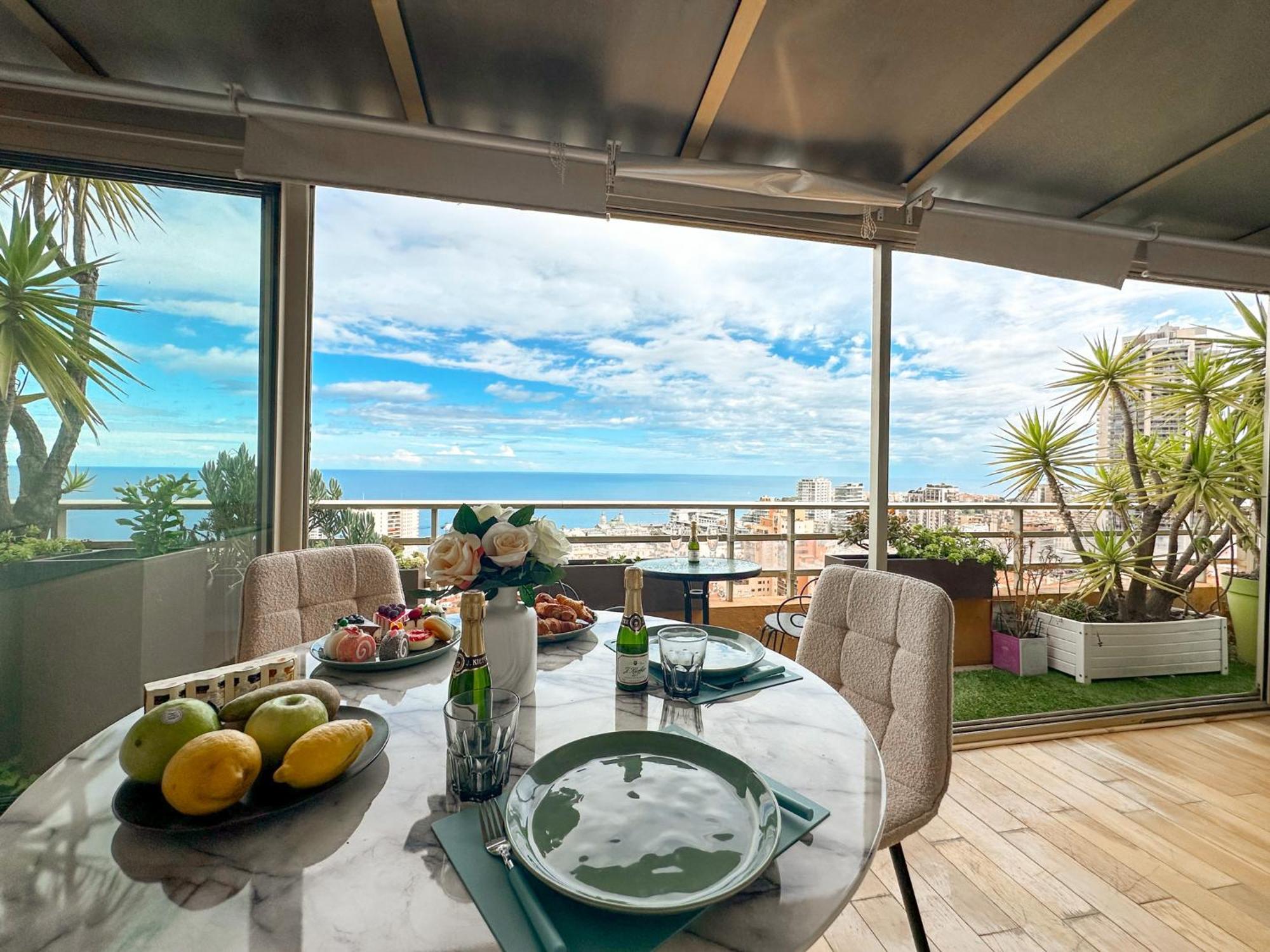 Panoramic Monaco View, Bnbrickeys 보솔레이 외부 사진